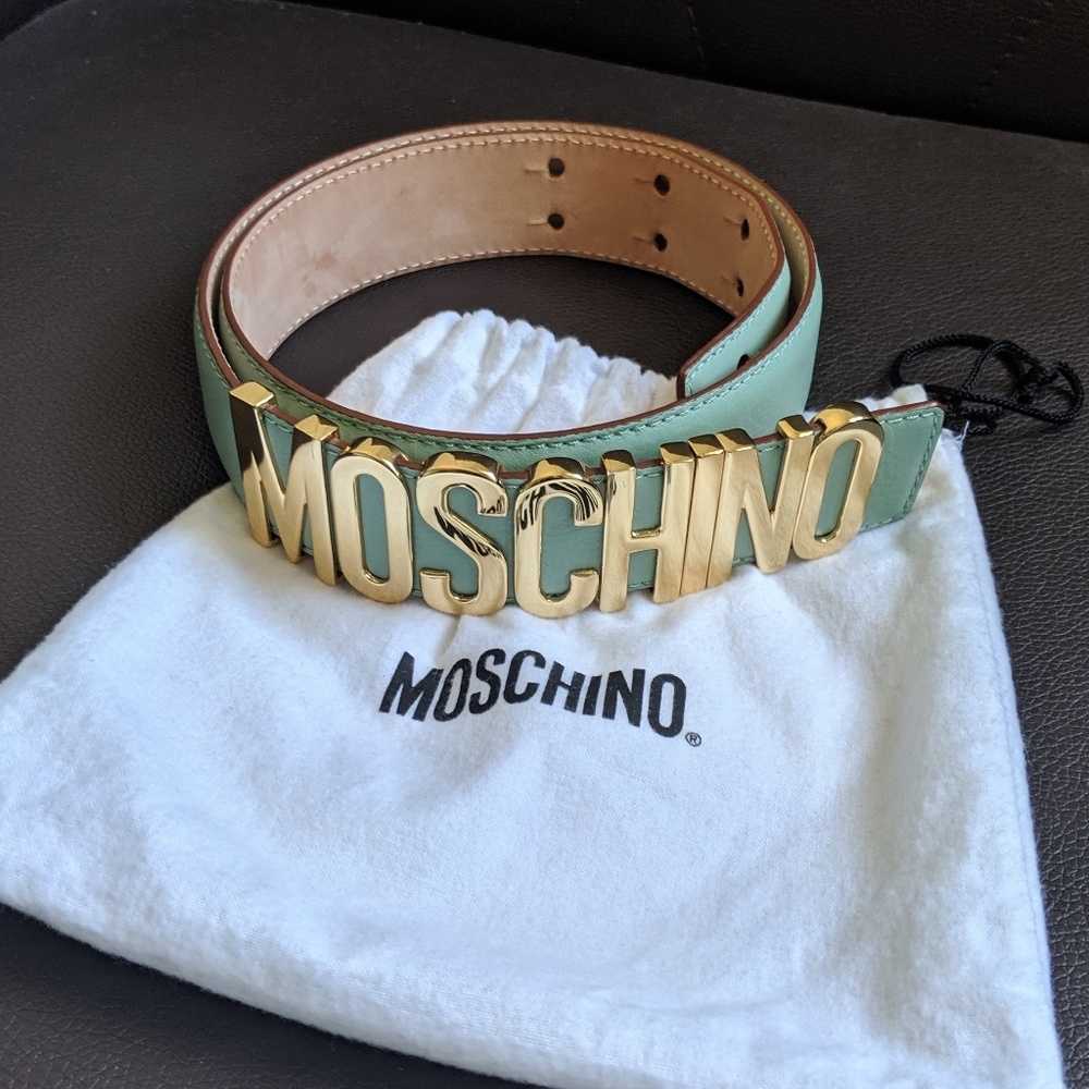 SOLD. Moschino belt - Picture 1 of 3